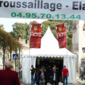 L’entrée du champ de foire